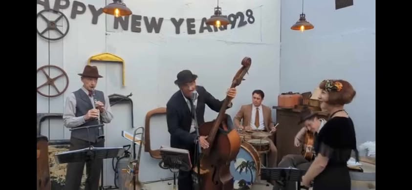 Janet and her Parlor Boys do it up!